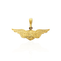 Motorcycle Insignia Pendant (14K)