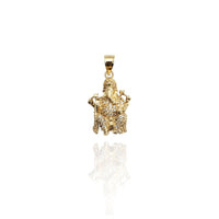 Iced-Out Tiny Ganesh CZ Pendant (14K) New York Popular Jewelry