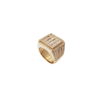 Iced-Out Griller CZ Ring (14K)