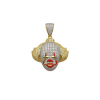 Iced-Out IT Pennywise Pendant (Silver) Popular Jewelry New York