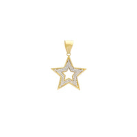 Small Size Iced-Out Star Pendant (14K) Popular Jewelry New York
