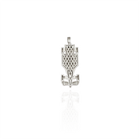 Iced-Out Formula CZ Pendant (Silver) New York Popular Jewelry