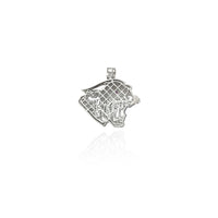 Iced-Out Jaguard CZ Pendant (Silver) New York Popular Jewelry