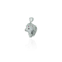 Iced-Out Jaguard CZ Pendant (Silver) New York Popular Jewelry