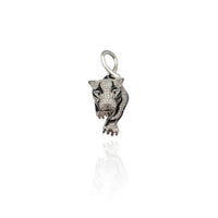 Iced-Out Panther CZ Pendant (Silver) New York Popular Jewelry