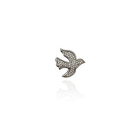 Iced-Out Sparrow CZ Pendant (Silver) New York Popular Jewelry