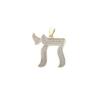 Icy Chai Pendant (14K) Popular Jewelry New York