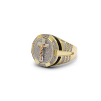 Icy Crucified Jesus Ring (14K) Popular Jewelry New York