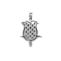 Icy Rose Pendant (Silver) Popular Jewelry New York