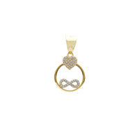 Eternal Love Hoop Pendant (14K) Popular Jewelry New York