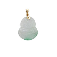 Jade Buddha Pendant (14K)