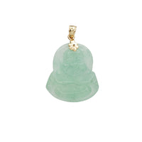 Jade Buddha Pendant (14K)