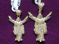 Iced-Out Jesus the Messiah Pendant 14K - Lucky Diamond 恆福珠寶金行 New York City 169 Canal Street 10013 Jewelry store Playboi Charlie Chinatown @luckydiamondny 2124311180
