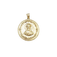 Jesus Medallion Pendant (14K)