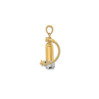 Scuba Diving Cylinder Pendant (14K)