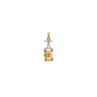 Lawn Mower Pendant (14K)
