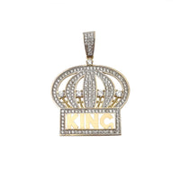 King Crown Pendant (10K) Popular Jewelry New York