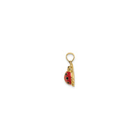 Red Enamel Ladybug Charm (14K)