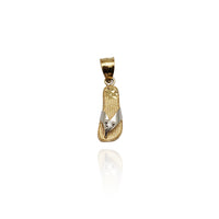 Two-Tone Sandal Pendant (14K)