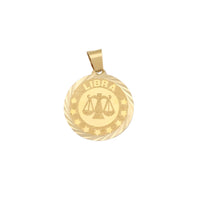 Zodiac Horoscope Medallion Pendant (14K)