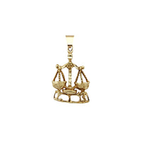 Libra Zodiac Sign Pendant (14K) Popular Jewelry New York