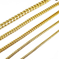 Lightweight/Hollow Box Lock Miami-Cuban Link Bracelet (10K).