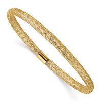 Lightweight Fancy Mesh Bracelet (14K) Popular Jewelry New York