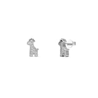 Diamond Giraffe Stud Earrings (14K)