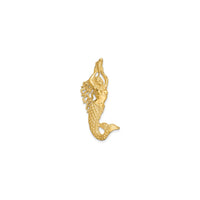 Diamond-Cut Mermaid Pendant (14K)