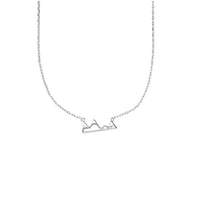 Mountain Necklace (Silver)