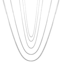 Spiga / Square Wheat Chain (14K)
