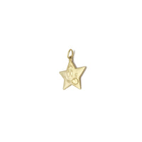 Drunk Star Pendant (14K) 14 Karat Yellow Gold, Popular Jewelry New York