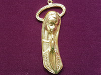 Praying Mary Pendant - Lucky Diamond 恆福珠寶金行 New York City 169 Canal Street 10013 Jewelry store Playboi Charlie Chinatown @luckydiamondny 2124311180