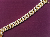 Icy Miami Cubanlink Bracelet 14K - Lucky Diamond 恆福珠寶金行 New York City 169 Canal Street 10013 Jewelry store Playboi Charlie Chinatown @luckydiamondny 2124311180