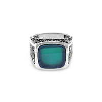 Milgrain Vine Signet Ring (Silver) Popular Jewelry New York