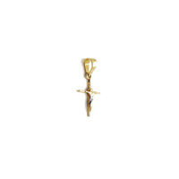 Mini Crucifix Pendant (14K) Popular Jewelry New York