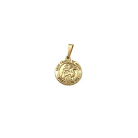 Miniature Saint Francis of ASSISI Medallion Pendant (14K) Popular Jewelry New York