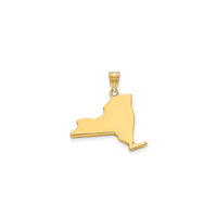 Plain New York State Pendant (14K)
