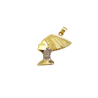 Nefertiti Two-Tone Pendant (14K).