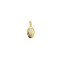 Marquise Shape Opal Pendant (14K)