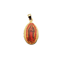Virgin Mary Oval Pendant (14K)