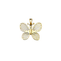 Outline Butterfly Pendant (14K) Popular Jewelry New York