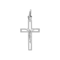 Outline Crucifix Pendant (Silver)