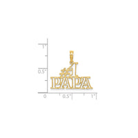 #1 Papa Pendant (14K)