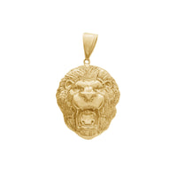 Lion Head Pendant (14K)