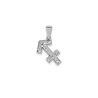 Diamond Sagittarius Zodiac Sign Pendant (14K)