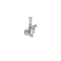Diamond Capricorn Zodiac Sign Pendant (14K)