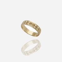 Starburst Diamond-Cut Band (14K)
