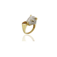 Panther Iced-Out CZ Ring (14K)