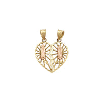 Partable Halo Outlined Virgin Mary Pendant (14K) Popular Jewelry New York